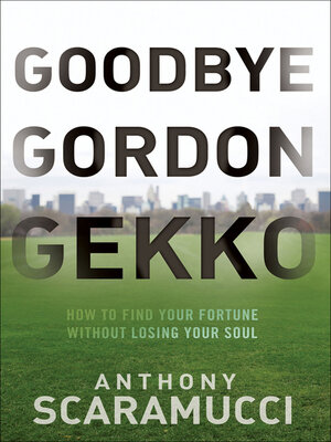 cover image of Goodbye Gordon Gekko